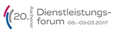 Das Logo des 20. Aachener Dienstleistungsforums 2017 Das Logo des 20. Aachener Dienstleistungsforums 2017