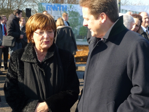 Ulla Schmidt (SPD), Volker Stich (Administrator FIR)
